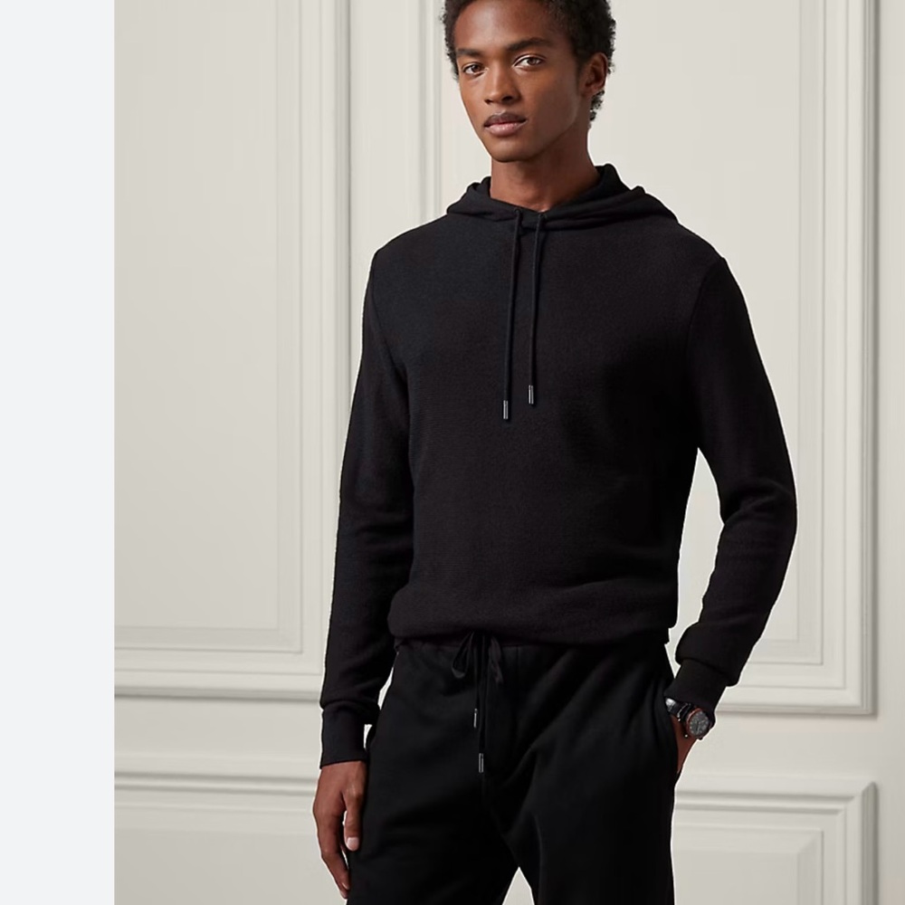 Ralph Lauren Black Label Black Hoodie